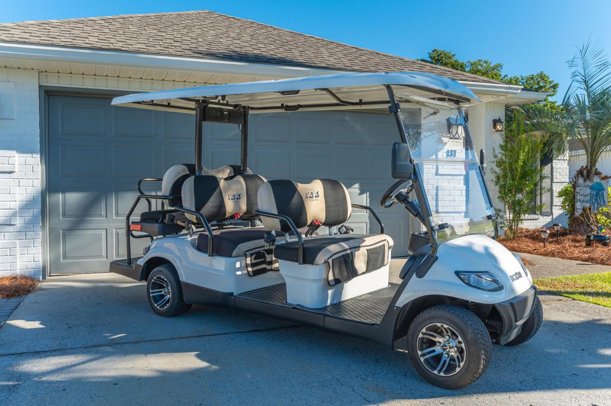 Beautiful Pet Friendly Home! Tropical Pool, Optional Golf Cart & Pool Heat, Minutes To Beach 데스틴 외부 사진